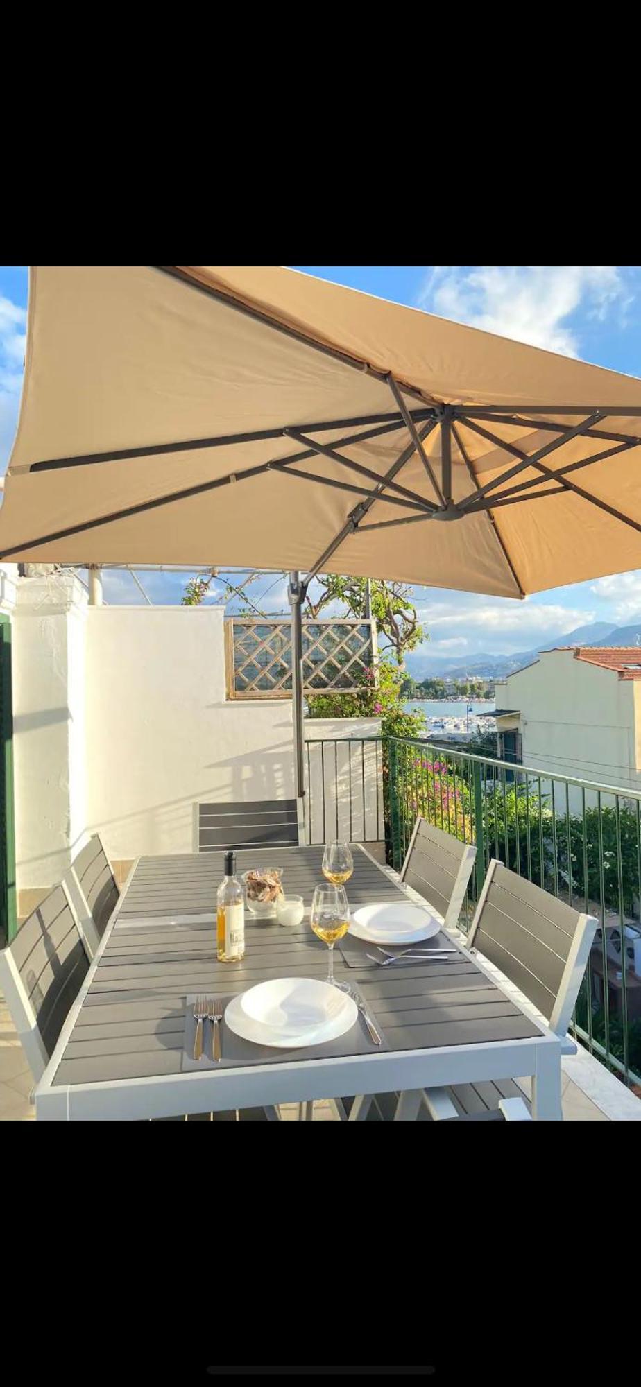 The White Sail - Mondello Apartment With Terrace - Casa Di Vincenzo E Andrea Zewnętrze zdjęcie